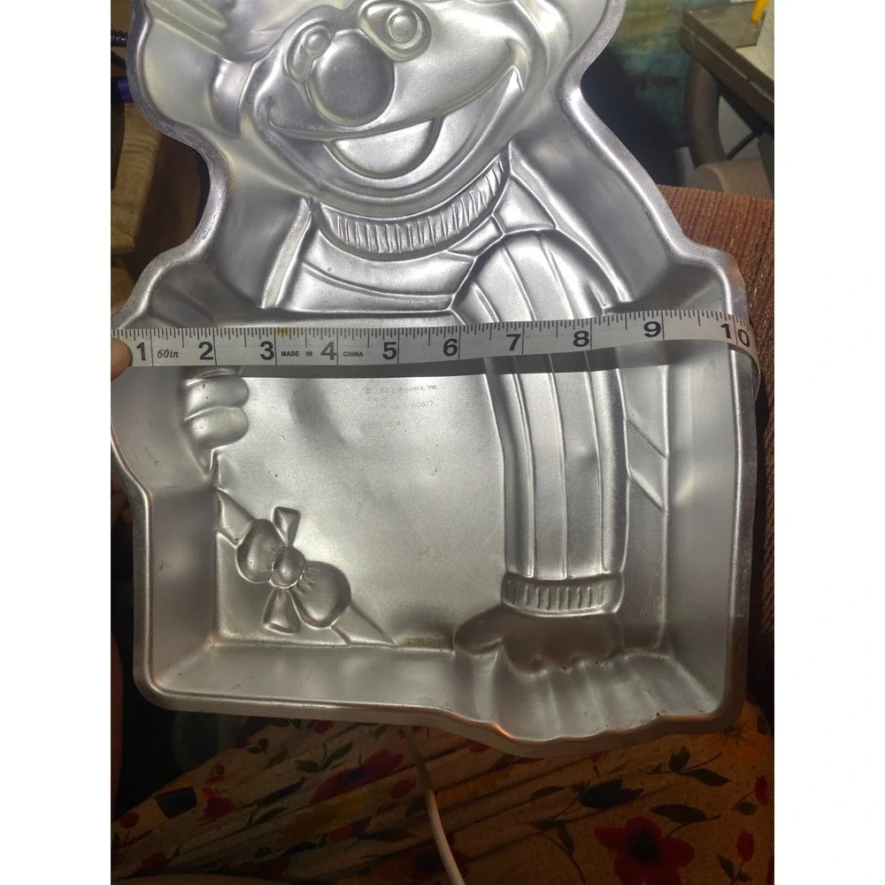 Vintage 1983 Wilton Sesame Street Ernie Muppets Cake Pan 502-3614 Aluminum 14